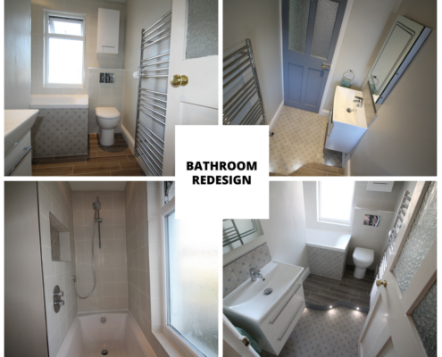 Bathroom redesign in Bristol